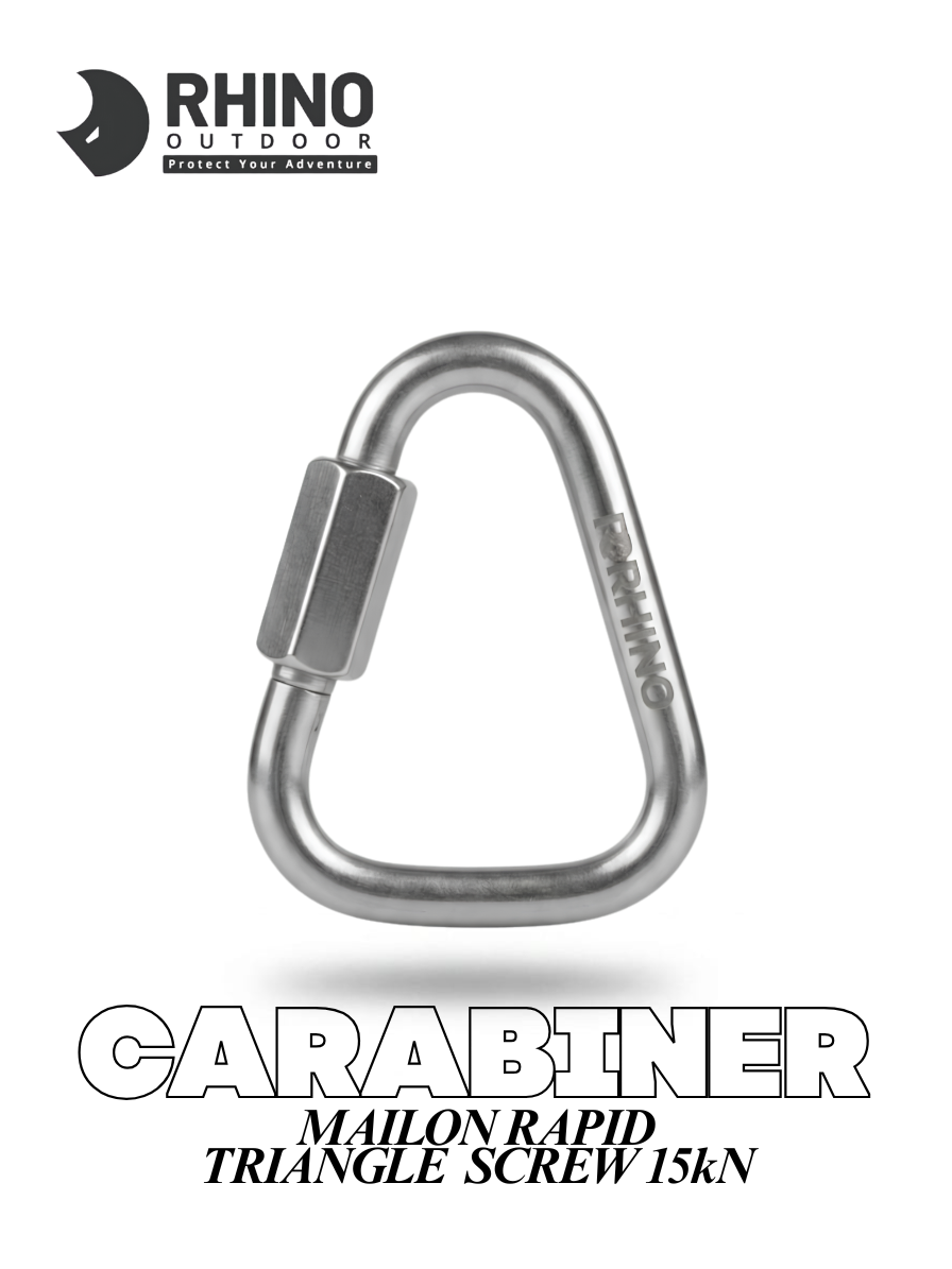 Carabiner Mailon Rapid Triangle Screw 15kN